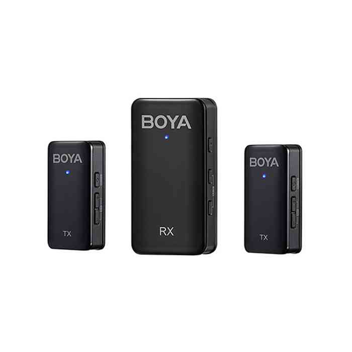 Boya BY-WMic5-M2 Ultracompact 2.4GHz Dual-Channel Wireless Microphone